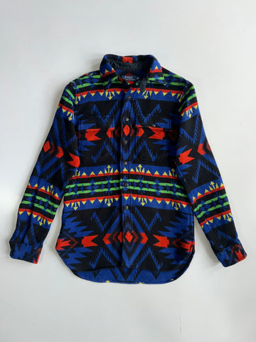 Polo Ralph Lauren Aztec Print Flannel Shirt Heavy (S)