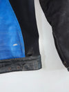 Dainese Blue/Silver Racing (Elbow padded) Leather Jacket (M)