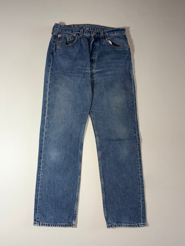 Levi’s 501 Straight Leg Jeans – Medium Wash (W:30) (L:40)