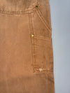 Vintage Dickies Tan Canvas Bib Overalls (Full L:65| Pant - W:36 |L:43)