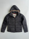 Diesel Quality Craftmanship Lightweight Hooded Puffer Down Jacket (L)