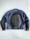 Alpinestars x Troy Lee Designs Vintage Moto Racing Leather Jacket / Original CE Protectors (L)