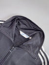 Adidas Firebird Black Track Jacket with White Stripes (S)