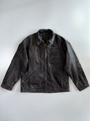 Chevignon Premium Original Leather Jacket (XL)