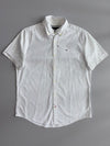 Tommy Hilfiger | Slim Fit Geo Print Short Sleeve Shirt | White (S)