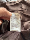 Vintage Brown Leather Blazer Jacket Women’s (S)
