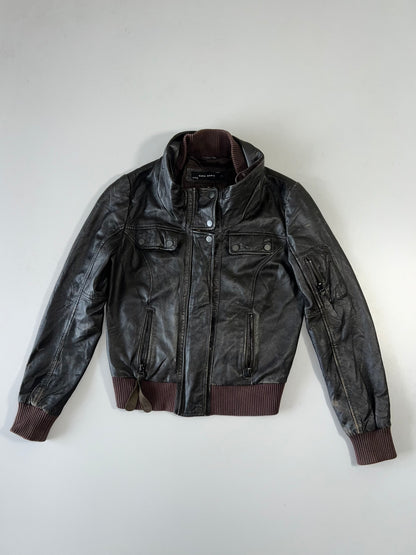 ZZara Minimal Original Leather Jacket (XS)