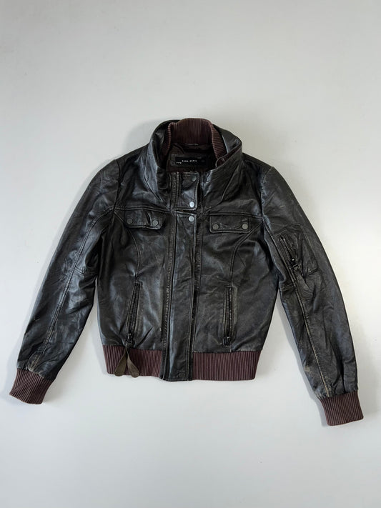 ZZara Minimal Original Leather Jacket (XS)