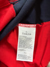 Nautica | Colorblock Vertical Logo Polo Grey Red Navy | (2XL)