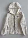 Discovery Expedition Cream Sherpa Hooded Zip Jacket (S)