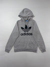Adidas Originals Trefoil Logo Grey Pullover Hoodie (M)