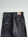 Lee Cooper Faded Black Straight Jeans (W:32|L:38)