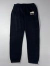 Roots Black Beaver Logo Sweatpants (W:34) (L:44)