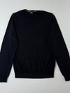 BOSS Finest Italian Yarn Crewneck Sweater  Black (S)