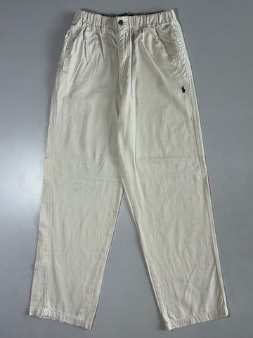 Polo Sport Ralph Lauren Cream Trousers Elastic (W:30|L:42)
