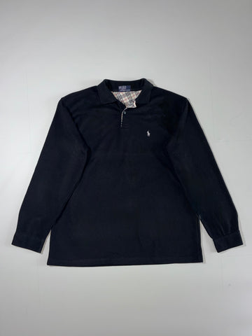 Polo by Ralph Lauren Long Sleeve Polo Black (XL/2XL)