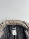 D&G Dolce & Gabbana Cotton Trucker Jacket Khaki/Olive, Size (M/L)