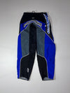 Vintage Sinisalo Motocross Racing Pants Blue Black (W:24) (L:38)