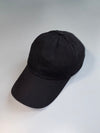 Joyment Korean Streetwear Cap Black with Metal Ring Detail (Adjustable)