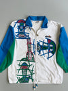 Ellesse Vintage Abstract Art Print Track Jacket (Xl/2Xl)