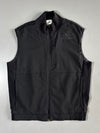 Adidas Zip-Up Track Vest – Black, (M)