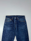 Vintage Levi’s 501 Dark Wash Straight Jeans (W:30 |L:39)
