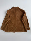 Vintage L.L.Bean Brown Corduroy Plaid-Lined Hunting Sport Coat Blazer (2XL/3XL)