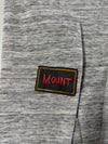 Adidas Grey Melange Full-Zip Hoodie with Patch Detail (M)