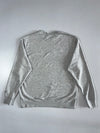 Nike | Vintage Big Logo Crewneck Sweatshirt | Grey Melange |(XL)
