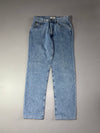 Vintage 90s Armani Jeans Light Wash Denim, Made in Italy (W:32) (L:43)