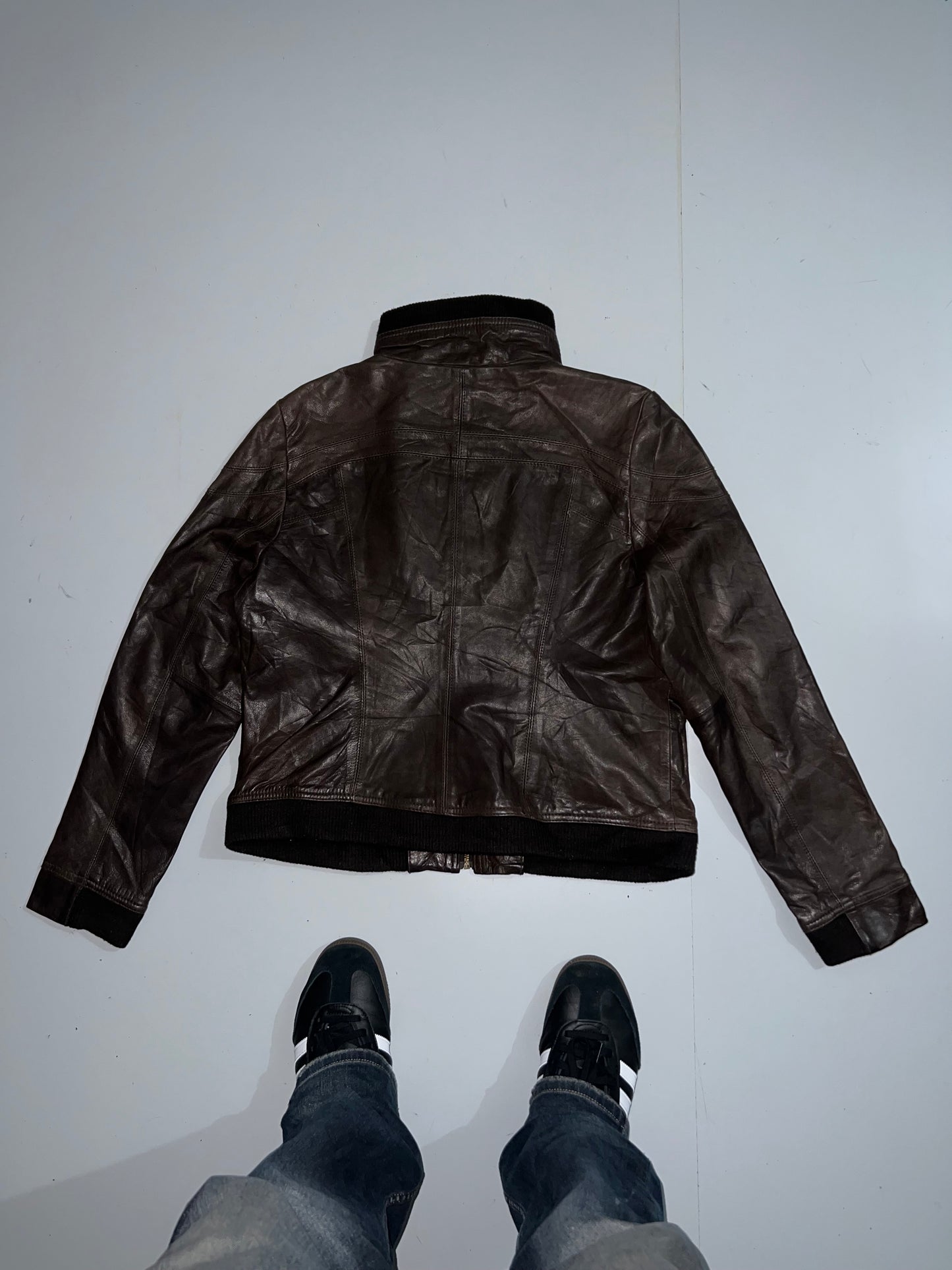 ! ! ! Guess Original Leather Jacket (WOMENS) (S)