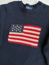 Polo Ralph Lauren Flag Knit Sweater – Navy (M)