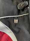 Vintage Dieter Braun Red & Black Moto Racing Jacket (Reflective 3M Scotchlite) Knee padded  (M)