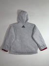 Vintage Adidas Reversible Puffer Jacket  Navy Maroon 3-Stripes (L)