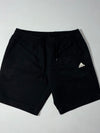 Vintage Adidas Black Nylon Track Shorts (W:28) (L:15)