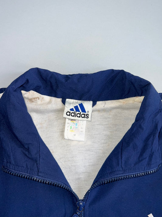Adidas Vintage Navy Windbreaker (M)