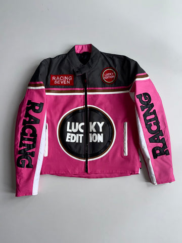 Racing Seven Lucky Edition | Moto Racing Jacket Pink (S)
