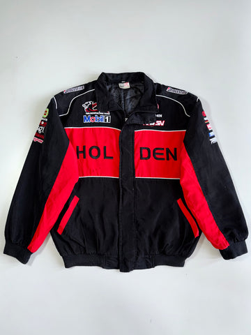 Holden Racing Team Mobil 1 HSV Bridgestone Multi-Sponsor Embroidered Racing Jacket (2XL)