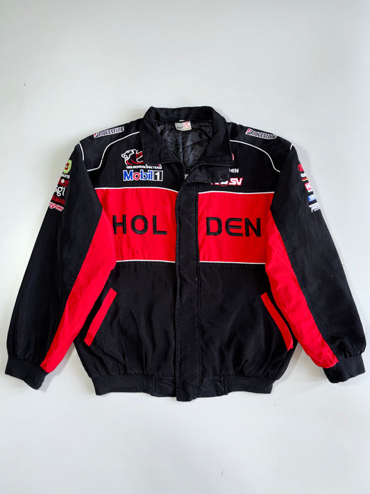 Holden Racing Team Mobil 1 HSV Bridgestone Multi-Sponsor Embroidered Racing Jacket (2XL)