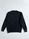 Adidas Black Big Logo Graphic Crewneck Sweatshirt | Size (M)