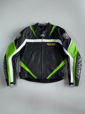 Arlen Ness | “Live on the Edge” Leather Racing Jacket (S)
