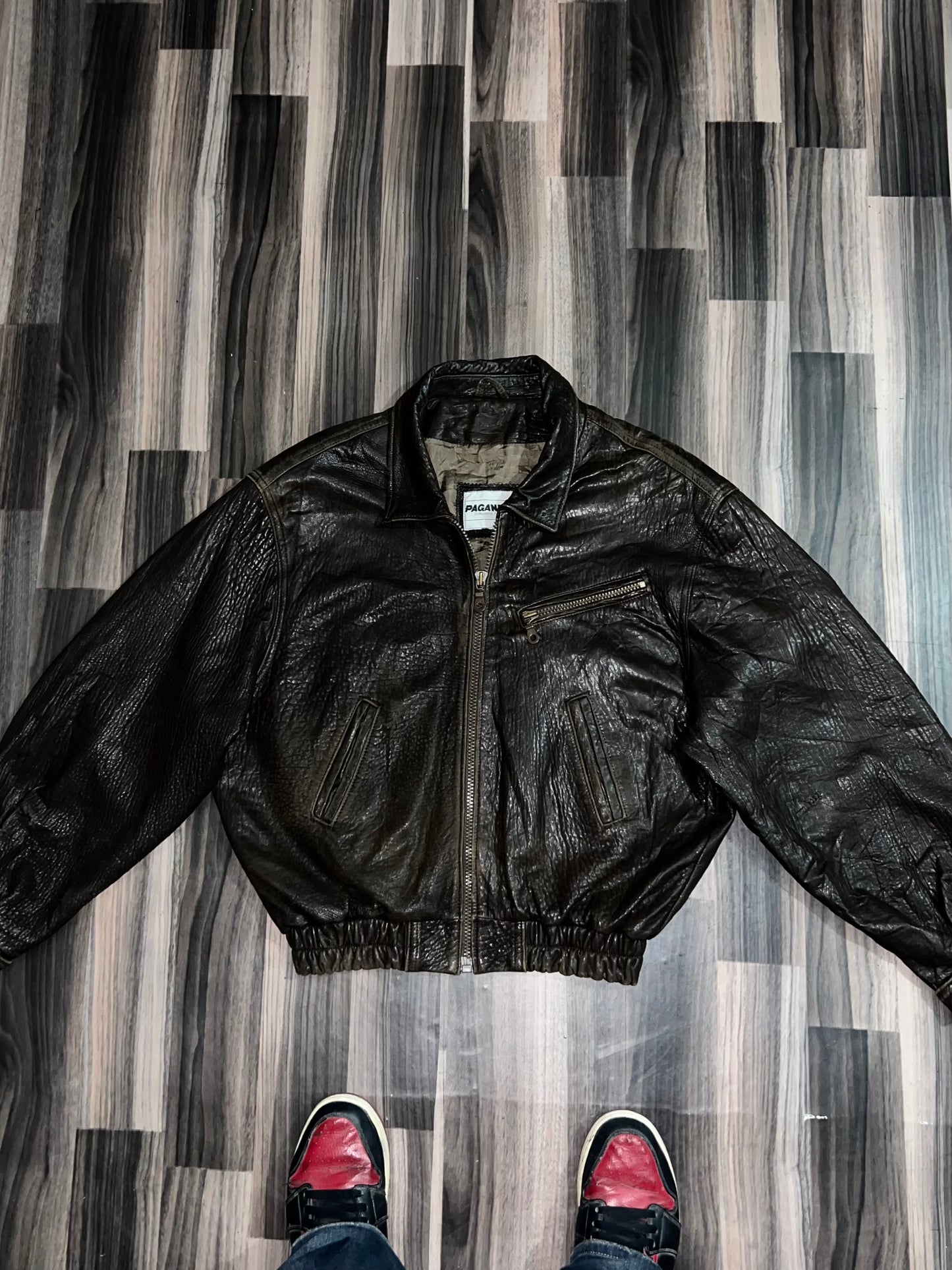 Z*PAGANINI* Original Leather (RARE) Jacket (L/XL)