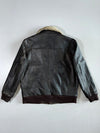 ARMA Jeans “Flying Squadron Defender No.45” Bomber(Furr Coller) Jacket (XL)