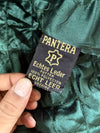 Pantera Vintage Heavy Black Leather Zip Jacket (2XL)