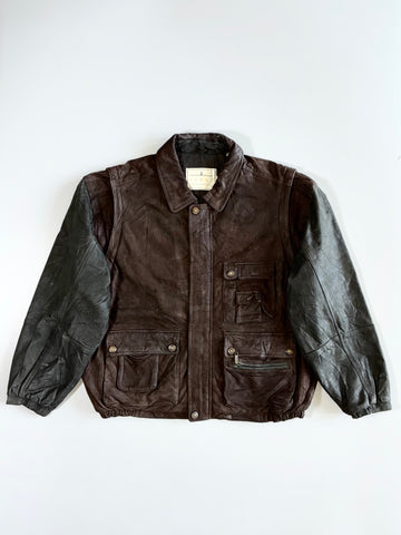 Premium Heavy Pure Leather Jacket (2XL)