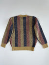 Vintage Lacoste Textured Crewneck Pullover Sweater (L)