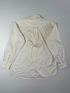 Lacoste Striped Button-Down Shirt – Cream (M)