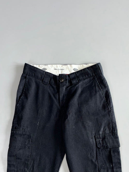 Dickies FLEX Slim Straight Black Work Pants (W:30|L:39)