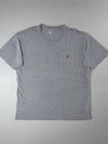 Carhartt Pocket T-Shirt — Heather Grey Original Fit (3XL/4XL)
