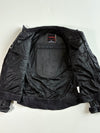 Vintage Komine Black Denim Mesh Riding Jacket PADDED (S)